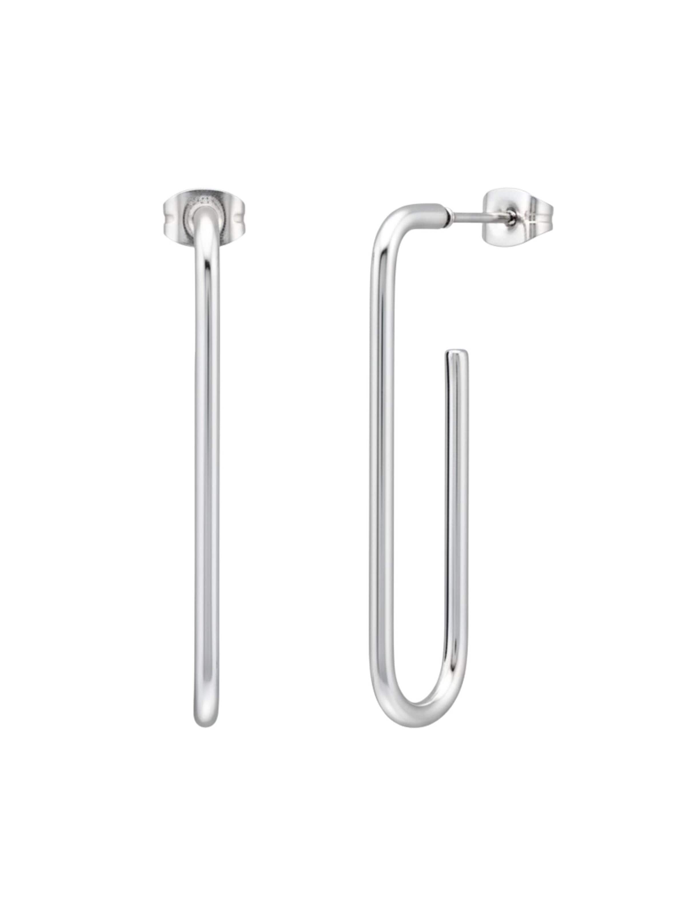 Boucles d'oreilles Maxte en argent