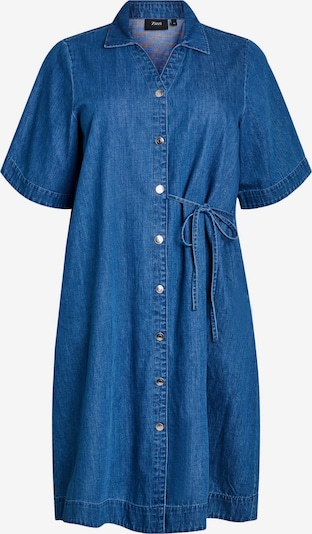 Zizzi Košulja haljina 'JLullu' u plavi traper, Pregled proizvoda