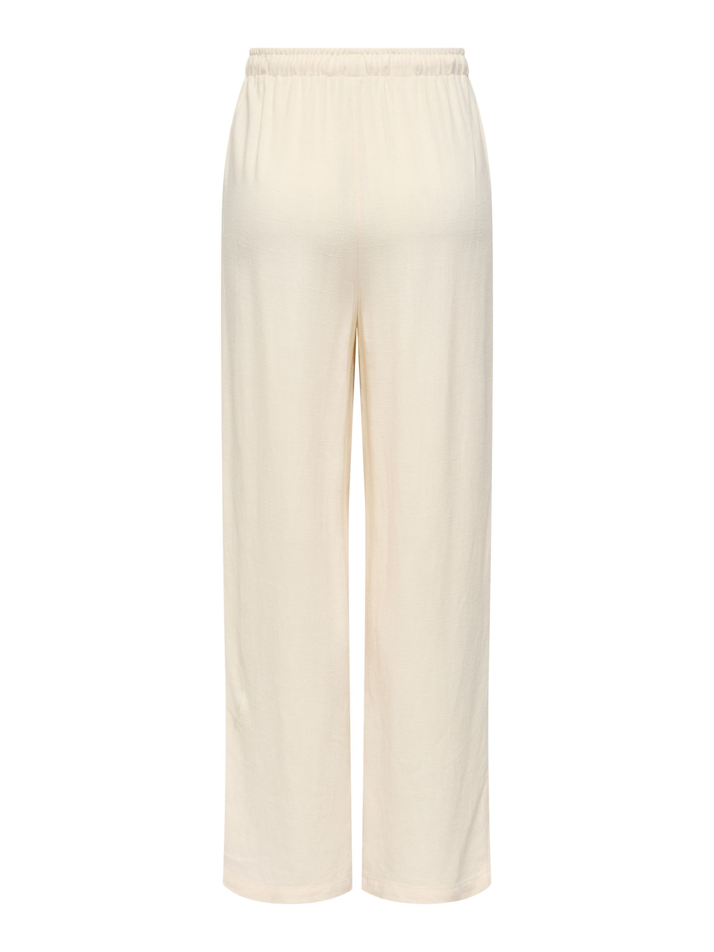 ONLY Regular Trousers 'ONLSiesta' in White