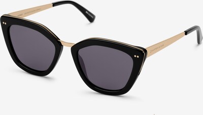 Kapten & Son Sunglasses 'Sydney All Black' in Gold / Black, Item view