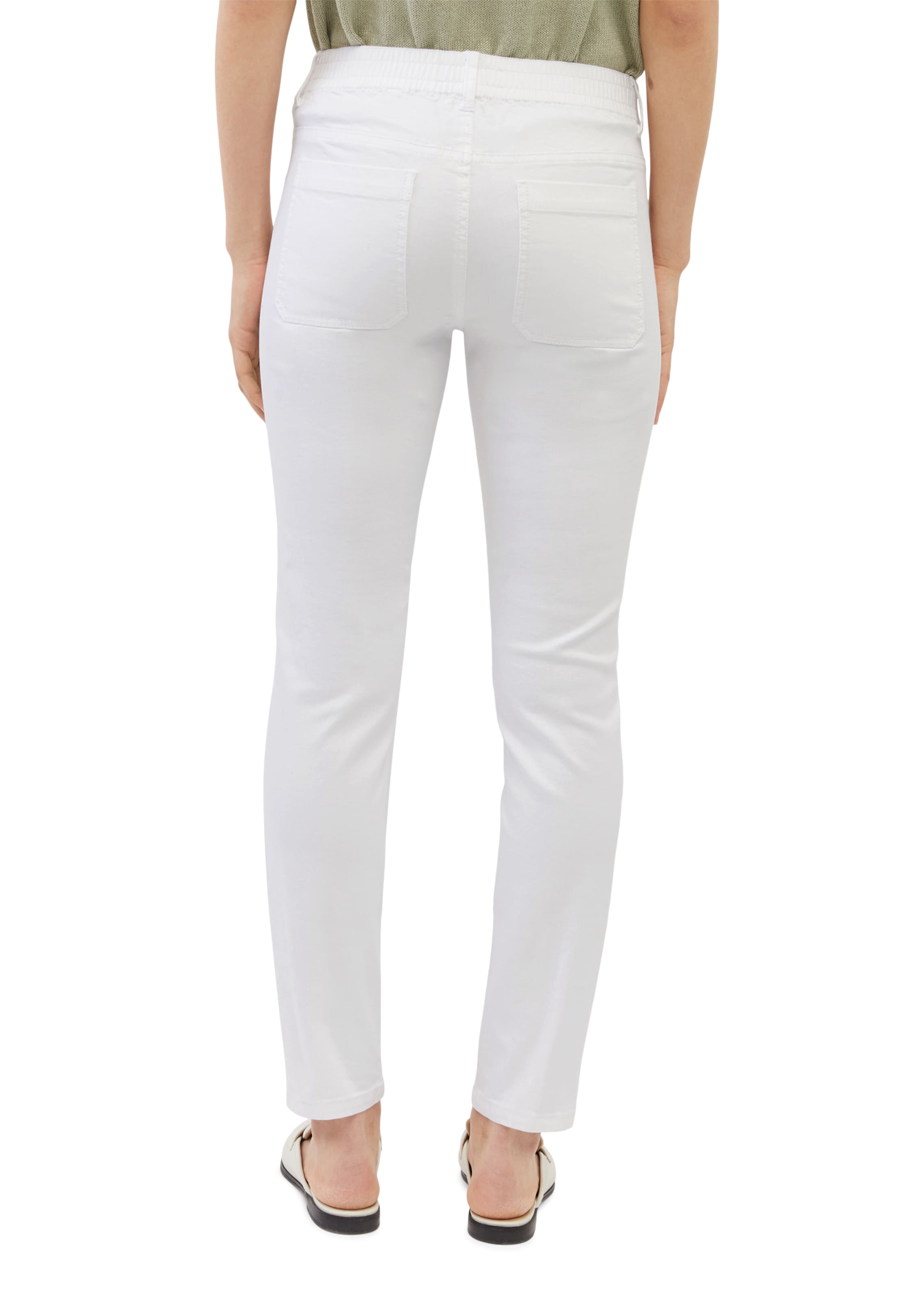Frauen Jeans Marc O'Polo Jeans 'MAVAS' in Weiß - WS43250