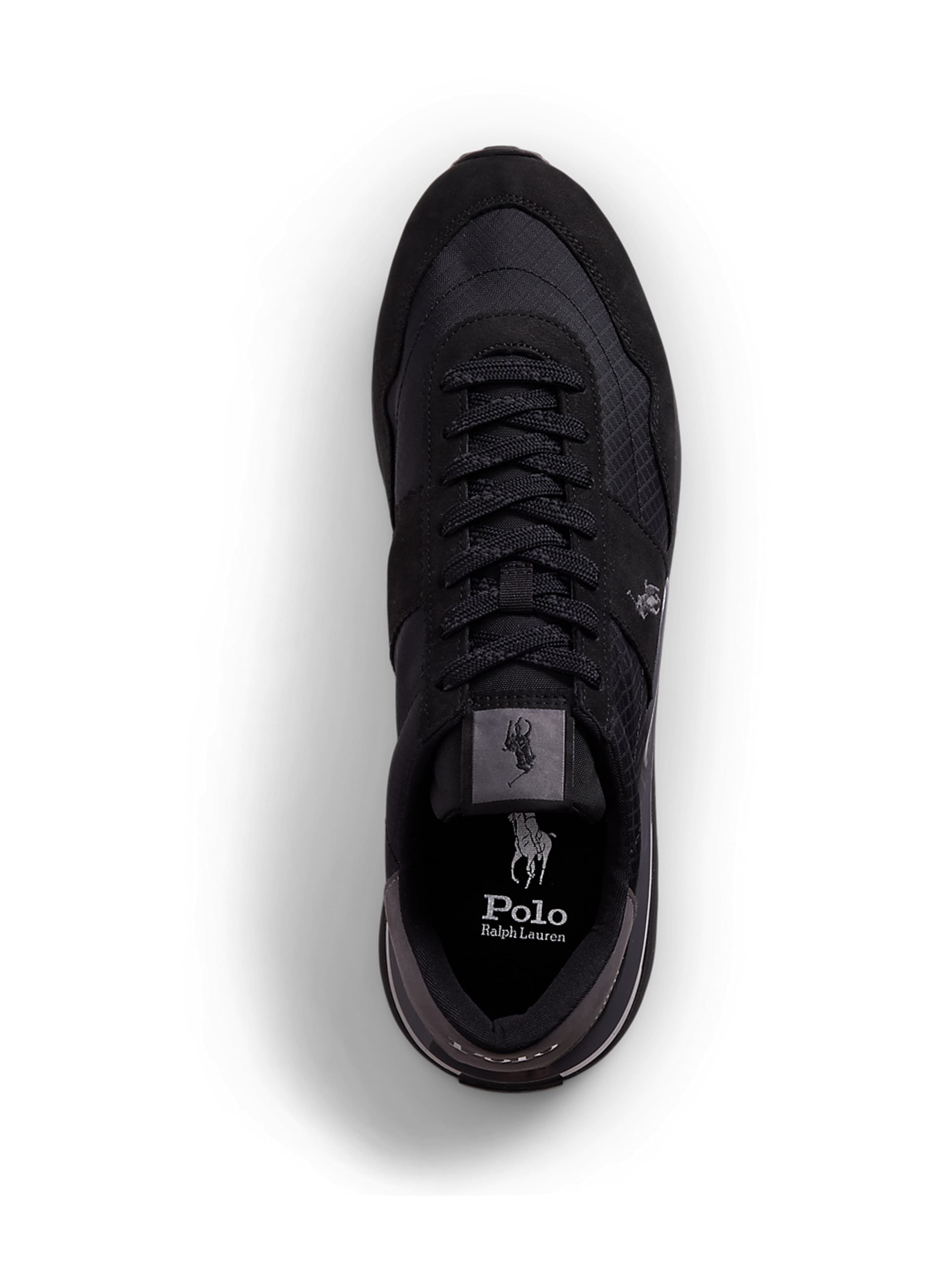 Baskets basses 'TRAIN 89' Polo Ralph Lauren en noir