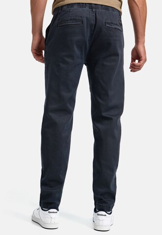 INDICODE JEANS Regular Chino trousers ' Gabrin ' in Blue