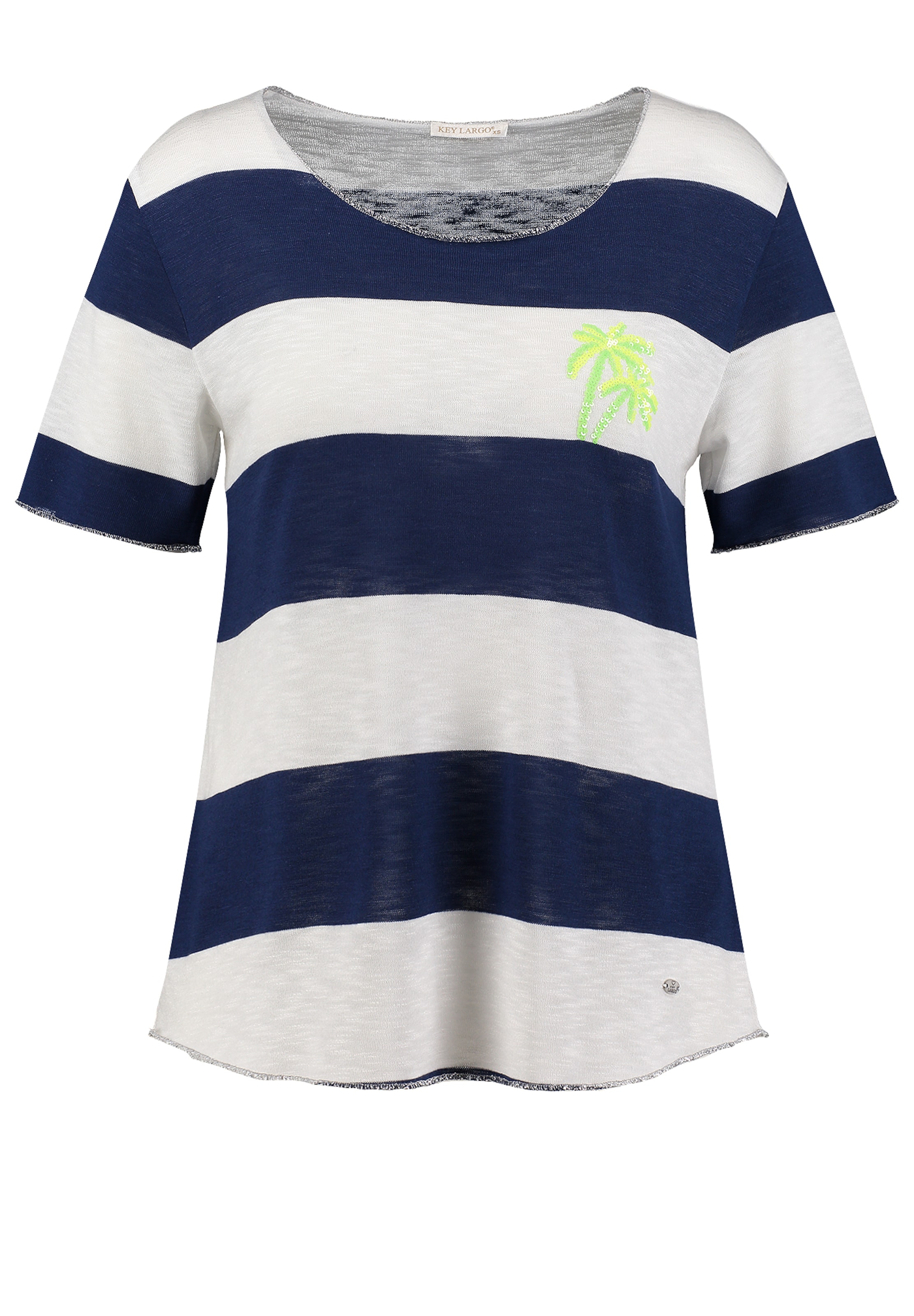 Key Largo Shirts 'South' i blå: forside