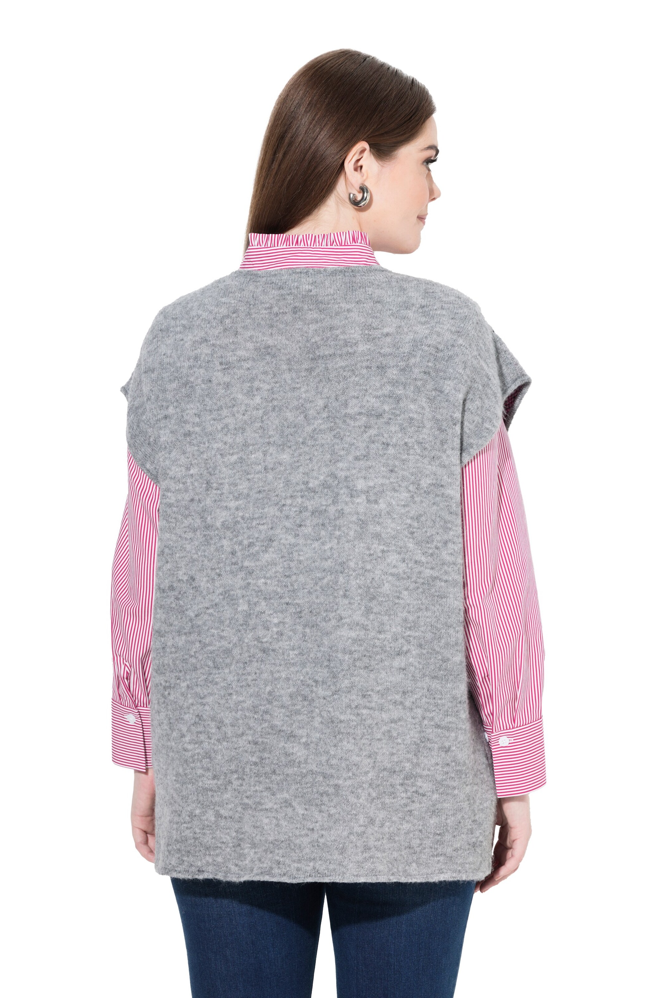 Ulla Popken Shirt in Grey