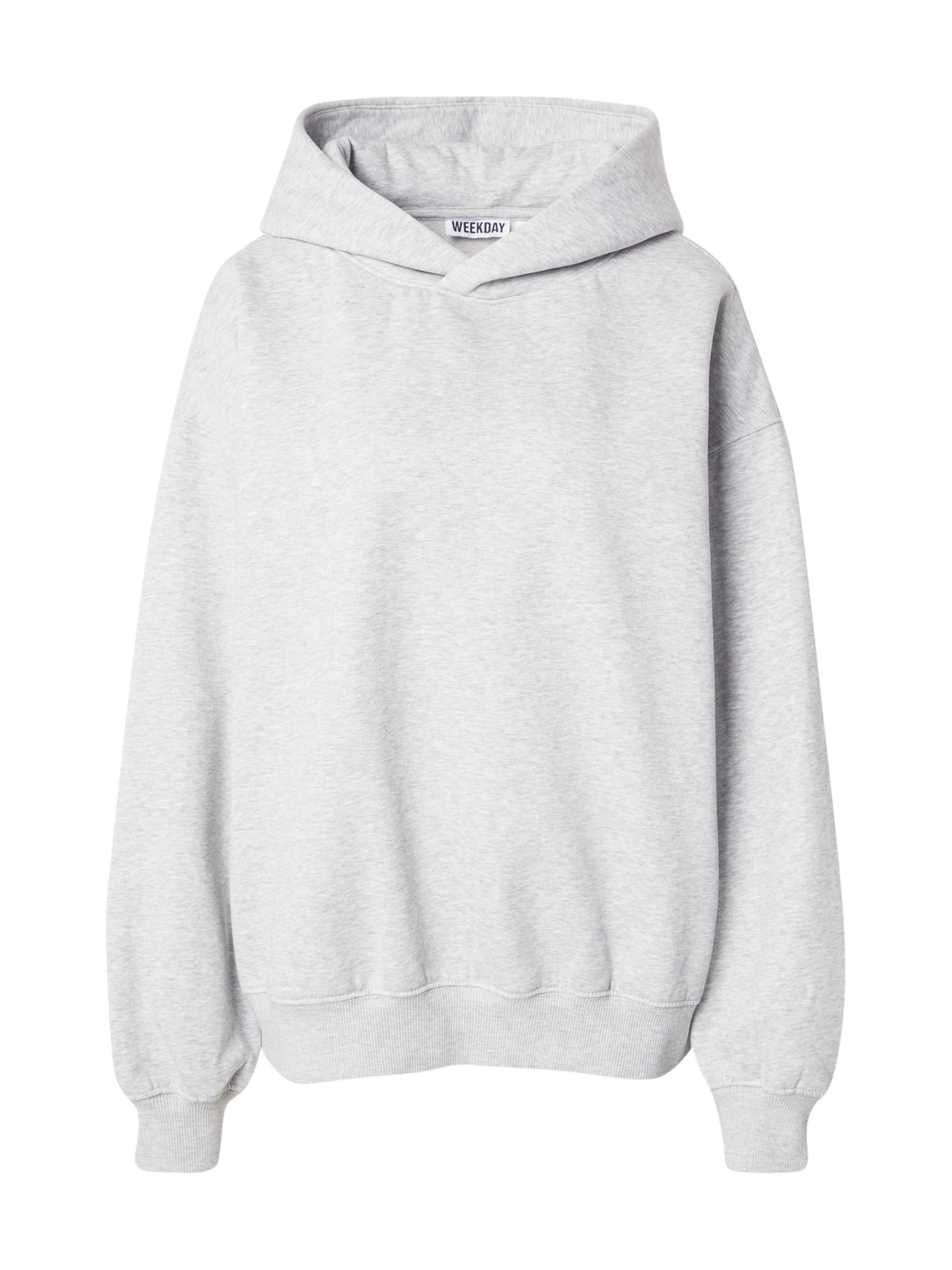 WEEKDAY Свитшот 'Mira' в Серый: спереди