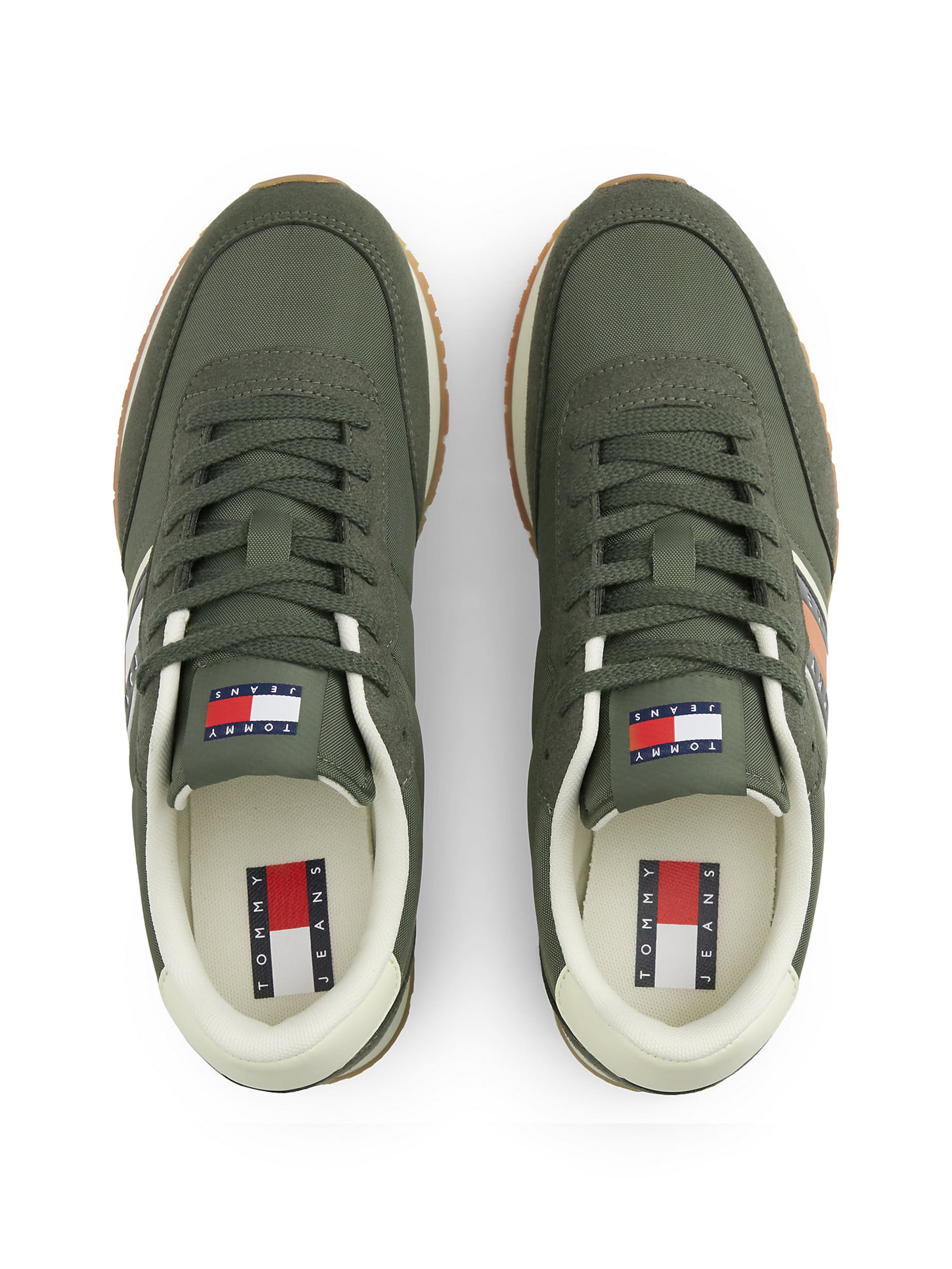 Tommy Jeans Sneakers laag in Groen