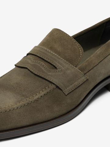 Mocassin 'BYRON' Bianco en vert