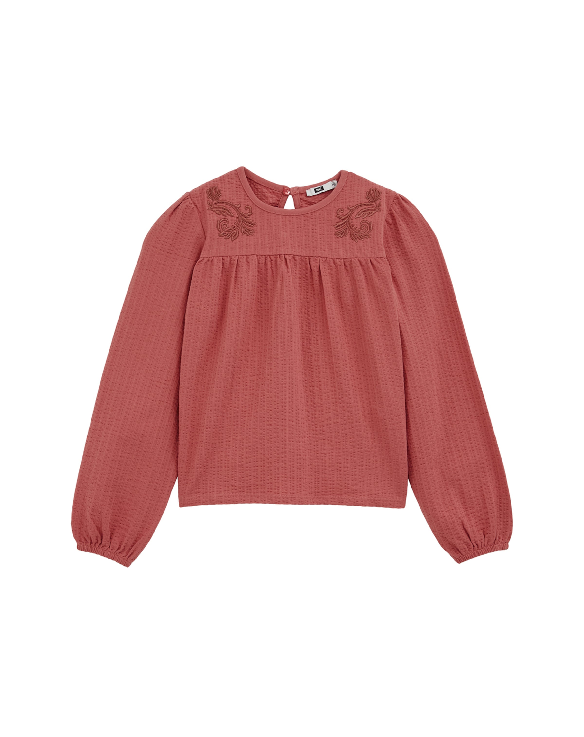 WE FashionBluza - crvena boja: prednji dio