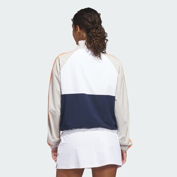 ADIDAS PERFORMANCESportska jakna 'Beyond The Course Colorblock Twistweave Full-Zip' - bijela boja