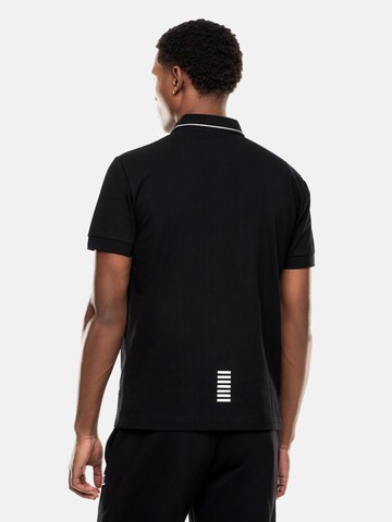 T-Shirt 'EA7 EMPORIO ARMANI JERSEY POLO SHIRT POLO' EA7 Emporio Armani en noir