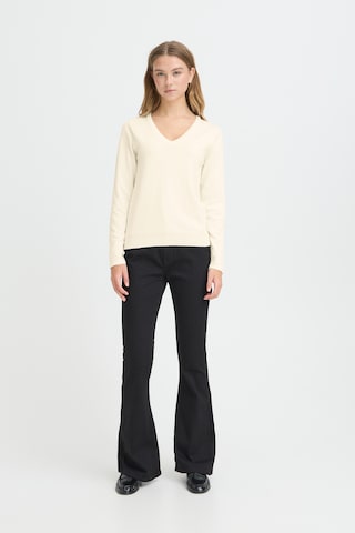 ICHI - Jersey 'IHLULS' en beige