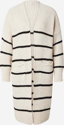 Hailys Knit Cardigan 'Ca44rla' in Beige: front