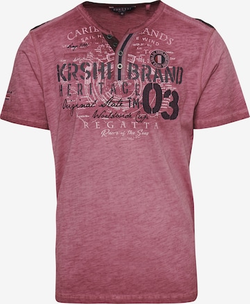 KOROSHI T-Shirt in Rot: predná strana