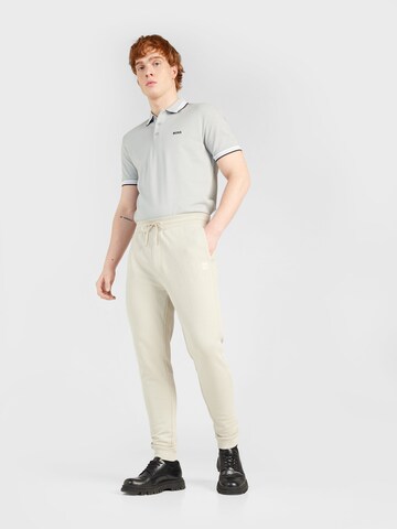 BOSS Tapered Pants 'Sestart' in Beige