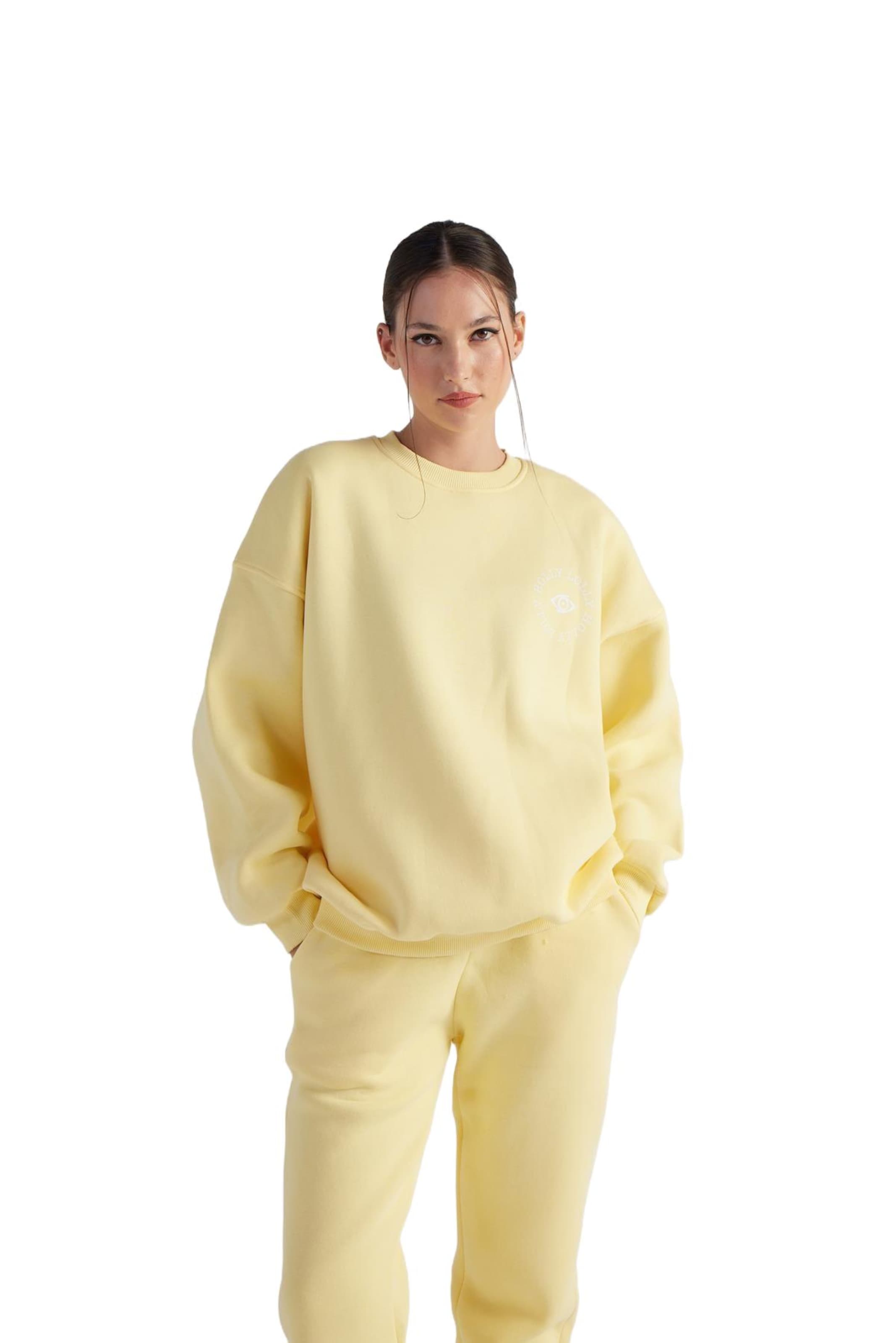 HOLLY LOLLY Sweatshirt in Yellow