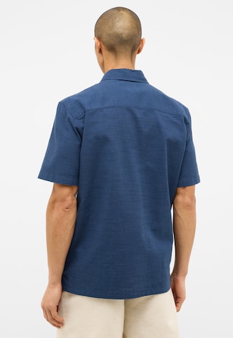 MUSTANG Regular Fit Hemd 'Style Darien ' in Blau