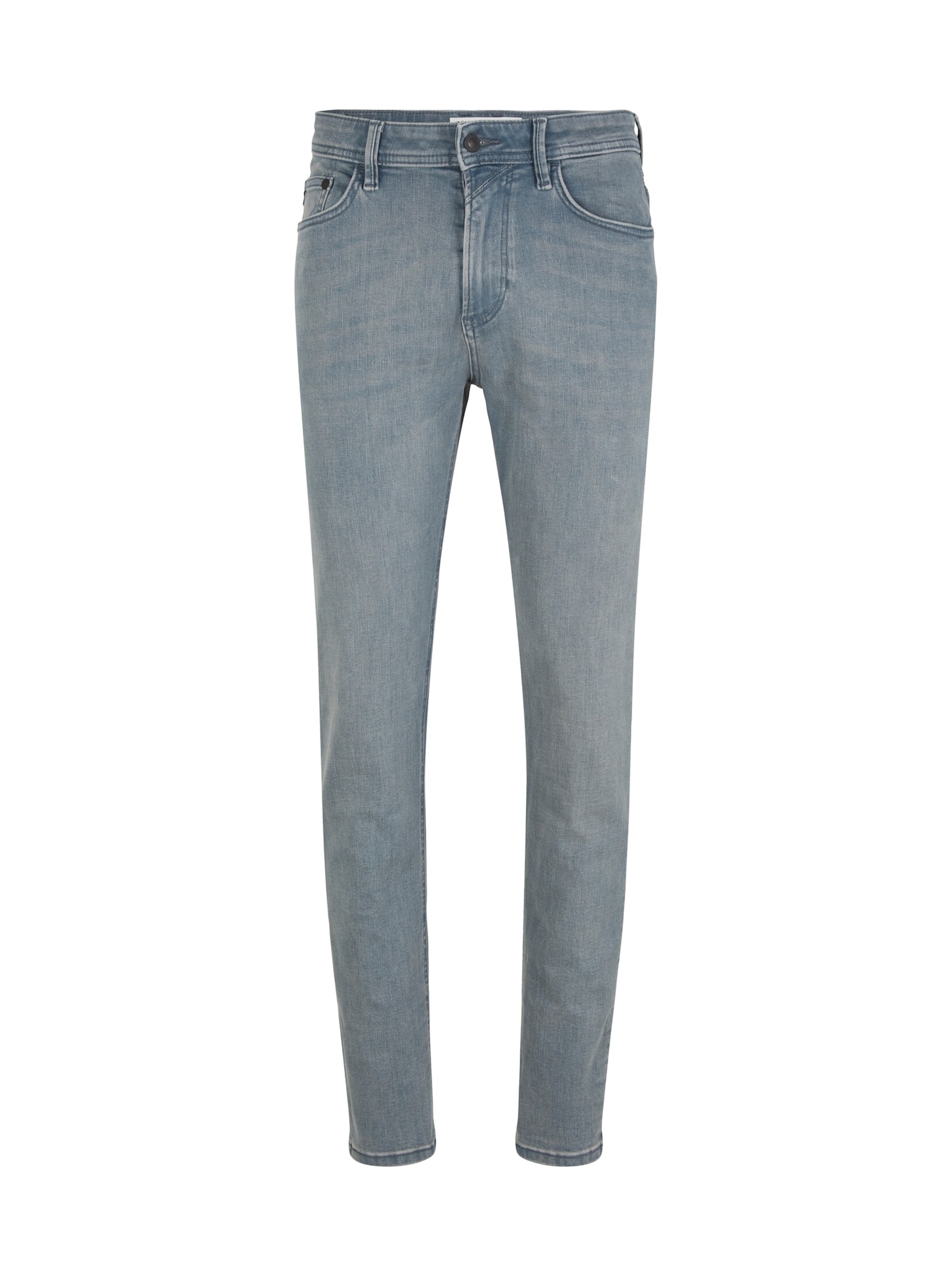 Coupe slim Jean TOM TAILOR DENIM en bleu : devant