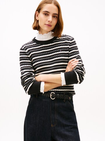 TOMMY HILFIGER Pullover in Schwarz: Vorderseite