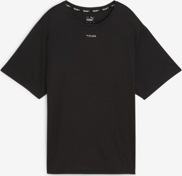 T-shirt fonctionnel PUMA en noir : devant