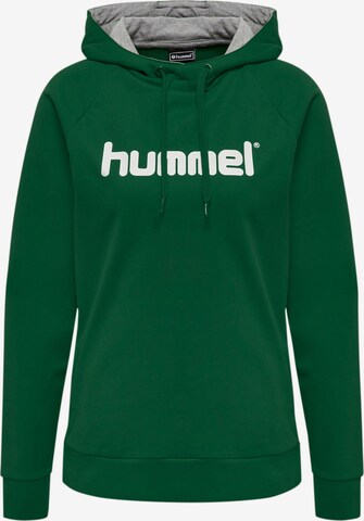 Hummel Спортивный свитшот в Зеленый: спереди