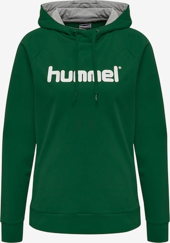 Hummel Sports sweatshirt in Green: front
