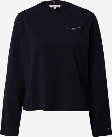 TOMMY HILFIGER T-shirt i blå: framsida