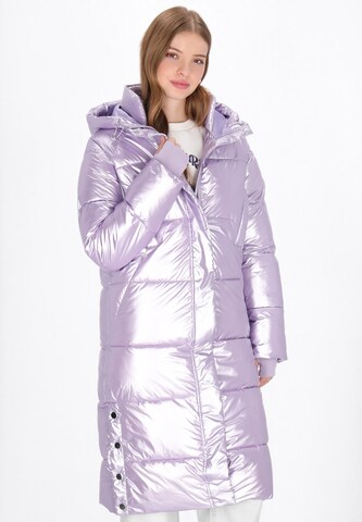 MYMO - Abrigo de invierno en lila: frente