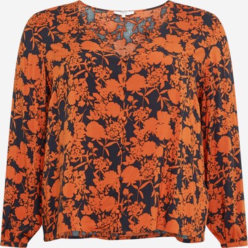 ABOUT YOU Curvy Bluse 'Nala Blouse' in Orange: front