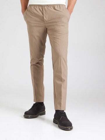 Samsøe Samsøe Regular Trousers 'Sasmithy' in Brown: front