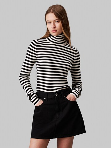Calvin Klein Jeans Pullover in Schwarz: Vorderseite