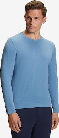 FALKE Pullover 'Pure Cotton' in Blau: Vorderseite