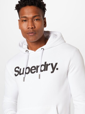 Superdry Sweatshirt i hvid