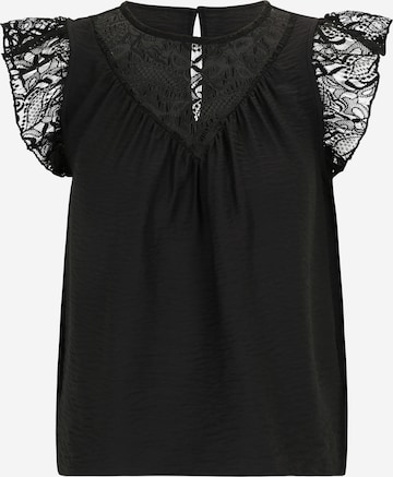 Vero Moda Petite Блуза 'PURA' в черно: отпред