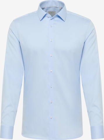 ETERNA Zakelijk overhemd in Blauw: voorkant