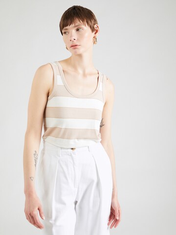 Top 'KAISA' di VERO MODA in beige: frontale