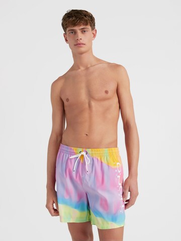 Shorts de bain O'NEILL en orange : devant