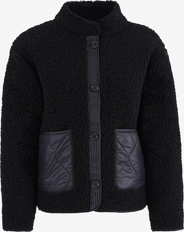 FRESHLIONS Fleece jas in Zwart: voorkant