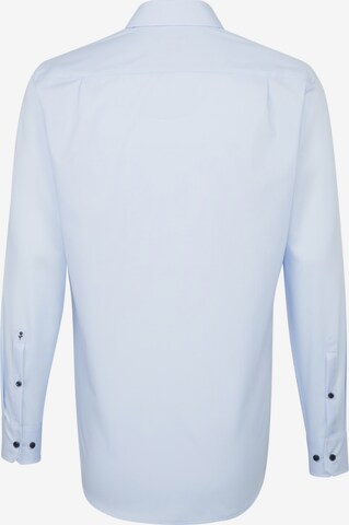 SEIDENSTICKER Regular fit Business Shirt ' Regular ' in Blue