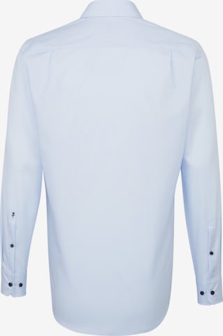 SEIDENSTICKER Regular fit Business Shirt ' Regular ' in Blue