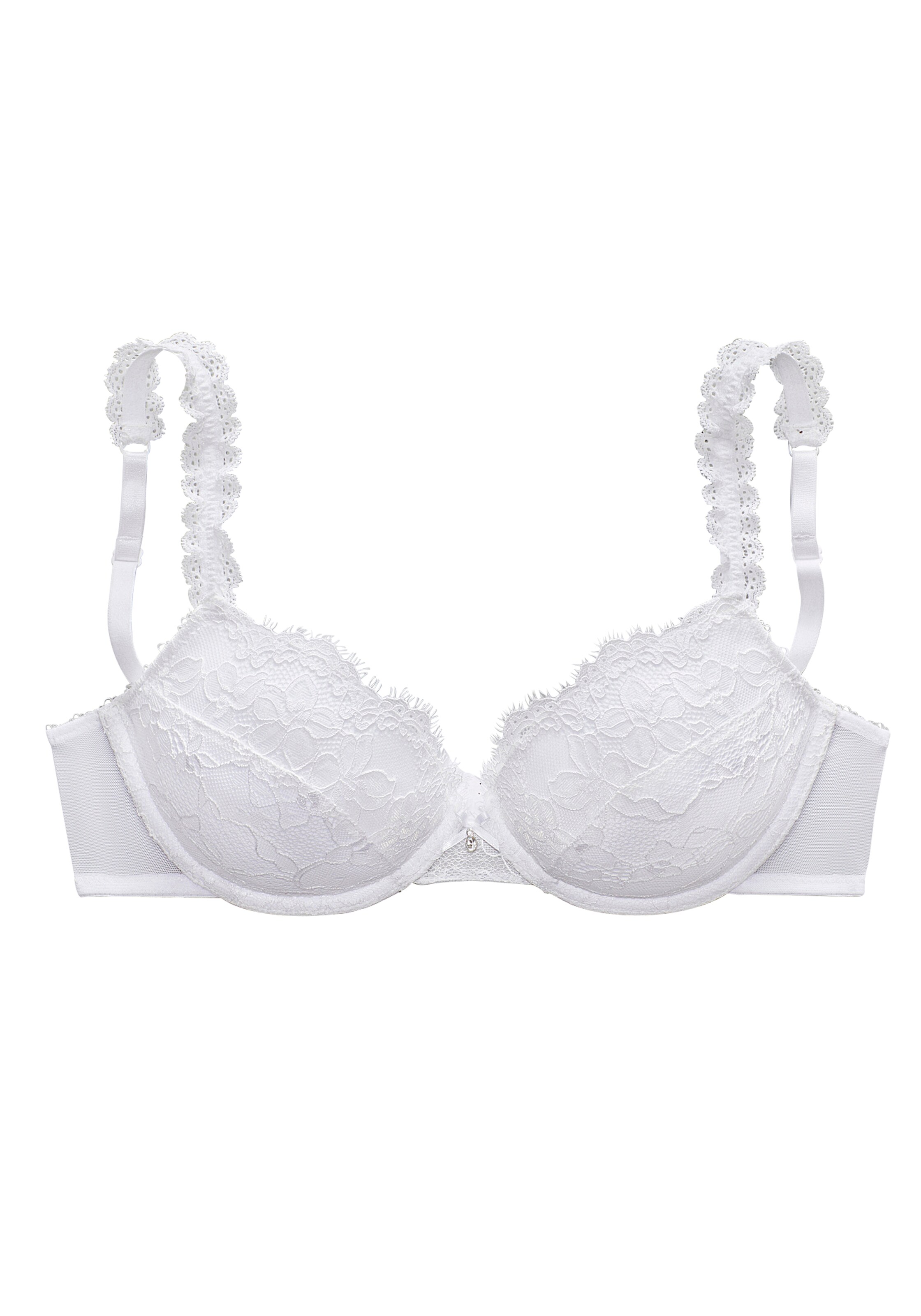Push-up Reggiseno di VIVANCE in bianco: frontale