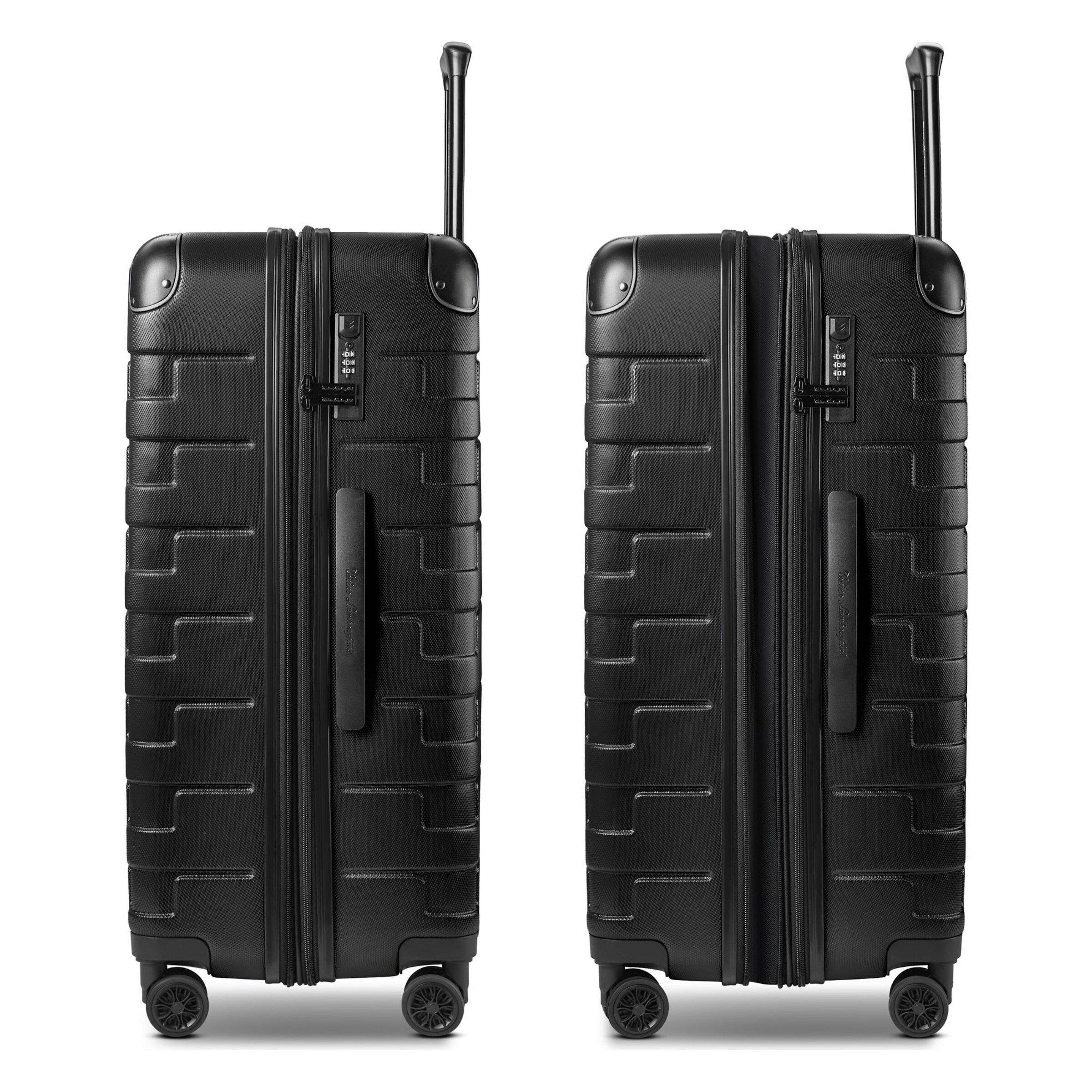 Ensemble de bagages 'Tonino Lamborghini Milano' Tonino Lamborghini en noir