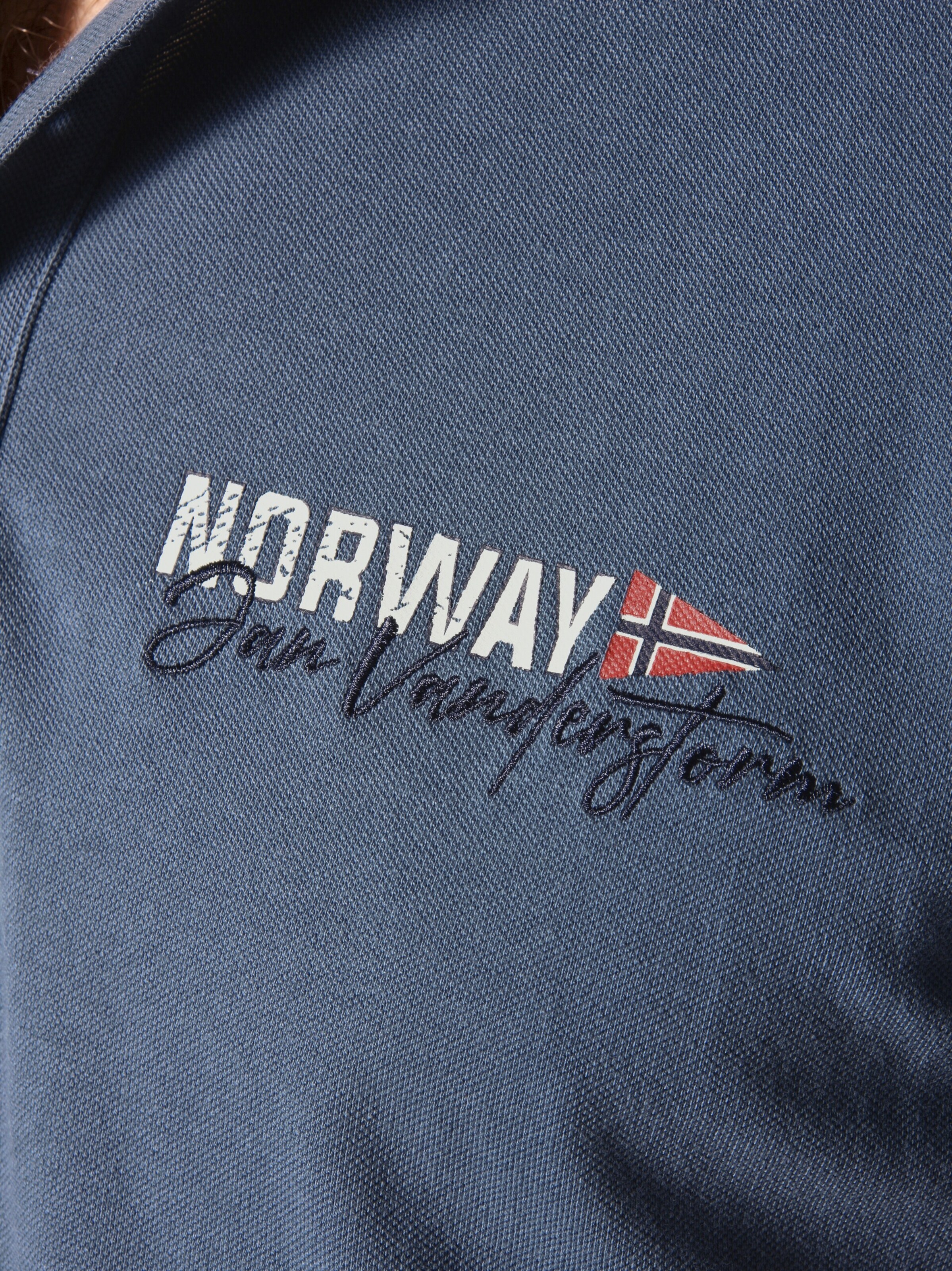 Jan Vanderstorm Shirt ' Jakov ' in Blue