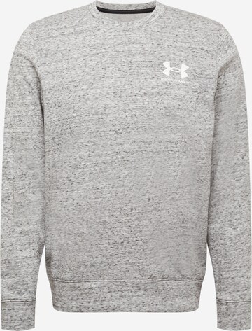 Felpa sportiva di UNDER ARMOUR in grigio: frontale