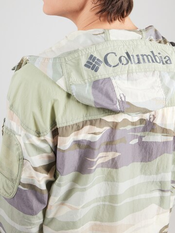 COLUMBIA Outdoor jacket 'Challenger Novelty' in Green