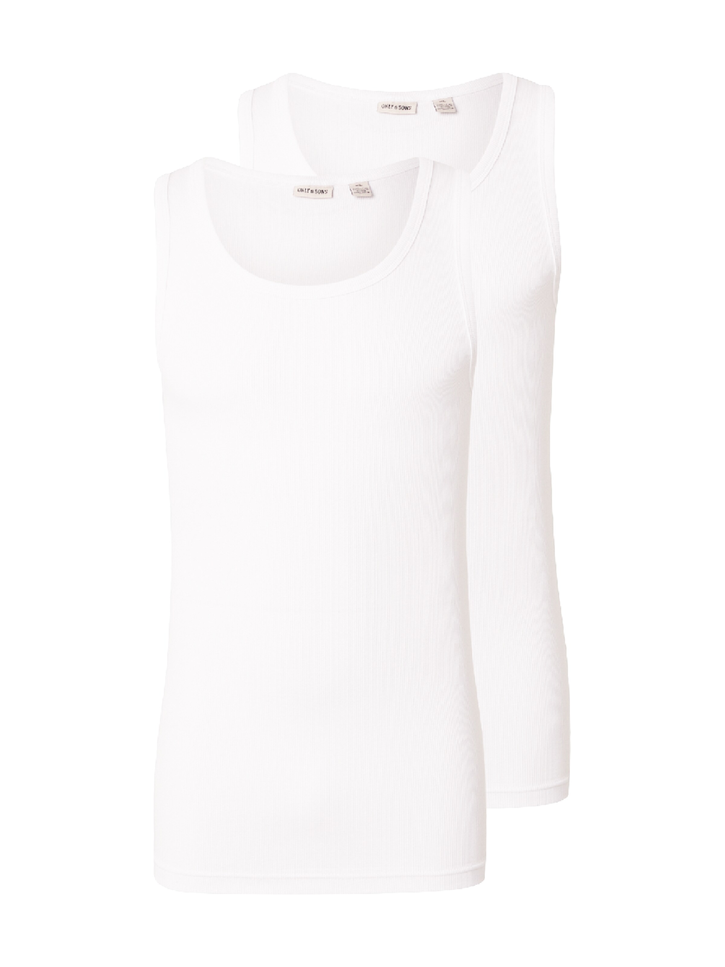 Only & Sons Shirt 'ONSTANNER' in White: front