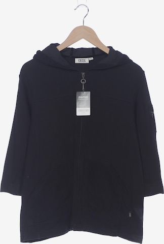 CECIL Kapuzenpullover XL in Blau: Vorderseite