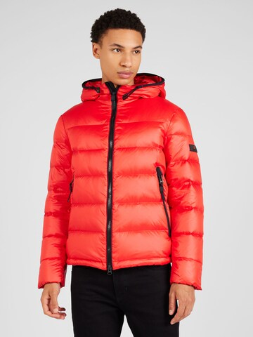 Peuterey Winter Jacket in Red: front