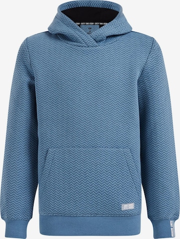 WE Fashion Sweatshirt in Blauw: voorkant