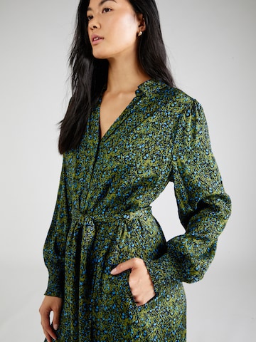 SAINT TROPEZ Shirt Dress 'Tama' in Green